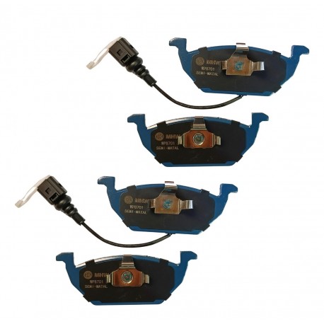 PASTILLAS DELANTERAS FOX/SPACEFOX/JETTA/BORA (MHW) (SEMI-METALICAS) WP8701