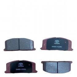 PASTILLAS DELANTERAS COROLLA SAPITO PANTALLITA STARLET SKY ARAYA BABY CAMRY (04465-12580) (SE VENDE CON MUESTRA) (TOYOTA)