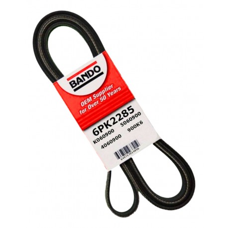 CORREA UNICA LUV DMAX 3.5/GOL/PARATI/BORA/MAZDA 6 (6PK2285) (BANDO)