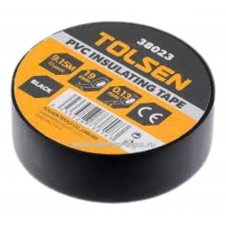 TEIPE NEGRO TOLSEN 3/4 9,15 MTS