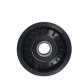 POLEA TENSORA CORREA UNICA FIAT PALIO (MKM) (LISA-PLASTICA):(17MM DIAMETRO INTERNO, 71MM DIAMETRO EXTERNO, 25MM ANCHO)