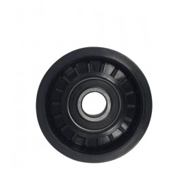 POLEA TENSORA CORREA UNICA FIAT PALIO (MKM) (LISA-PLASTICA):(17MM DIAMETRO INTERNO, 71MM DIAMETRO EXTERNO, 25MM ANCHO)