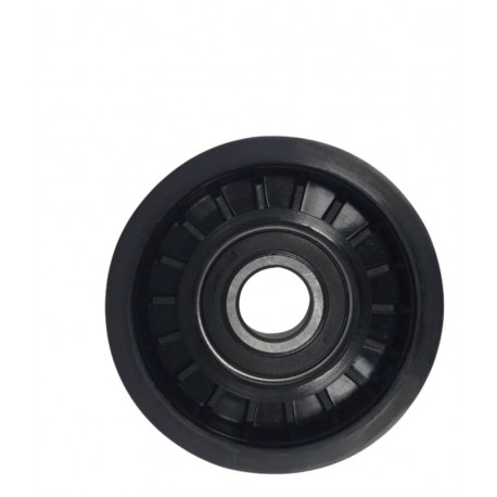 POLEA TENSORA CORREA UNICA FIAT PALIO (MKM) (LISA-PLASTICA):(17MM DIAMETRO INTERNO, 71MM DIAMETRO EXTERNO, 25MM ANCHO)