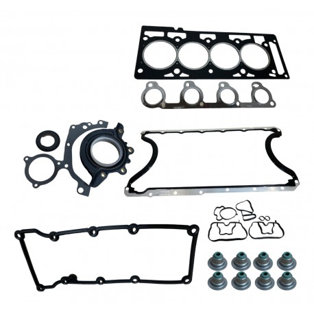 JUEGO KIT EMPACADURA FIESTA 1.6 TODOS/KA 1.6/ECOSPORT 1.6 CON ESTOPERA TRASERA CIGUEÑAL (FORD)