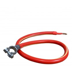 CABLE ROJO CON BORNE PARA BATERIA (LAFA RACING)
