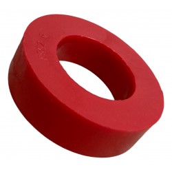 GOMA ESPIRAL TRASERA INFERIOR AVEO/CORSA/SPARK/MATIZ REFORZADA (GOMA ROJA)(POLIURETANO)