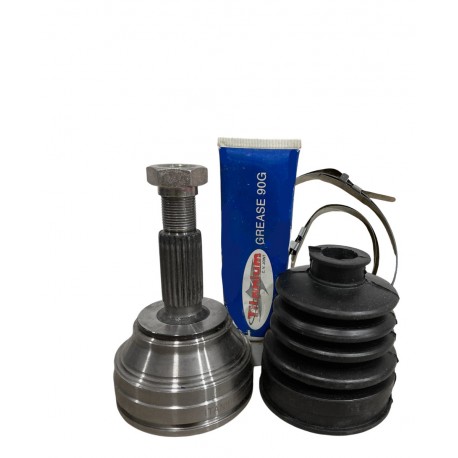 PUNTA TRIPOIDE RENAULT FUEGO /21 GTX/ 18GTX RETEN EXTERNO ESTRIA GRUESA (25-23-56,45) (TITANIUM)