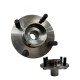 MOZO CUBO RUEDA DELANTERO FIESTA POWER/MAX/MOVE/KA/ECOSPORT 1.6-2.0 4X2 4X4 (HARFON) (4 ESPARRAGOS) (24 ESTRIAS) (39MM DIAMETRO