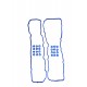 EMPACADURA TAPA VALVULA GRAND CHEROKEE 4.7 99-05 L Y R CON GOMA (FELPRO)