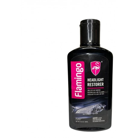 CERA LIQUIDA RESTAURADOR DE FAROS 300ML (FLANMINGO)