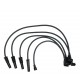 CABLE BUJIAS FIAT TEMPRA/TIPO MOTOR 2.0 (CROWN) (8 MILIMETROS)