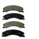 PASTILLAS DELANTERAS SILVERADO 3500 (CERAMICA)(MHW) 8523