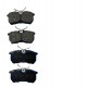 PASTILLAS TRASERAS FORD FOCUS 04/07 (SEMI-METALICA)(MHW) 886-7763
