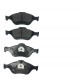 PASTILLAS DELANTERAS FIESTA POWER/MAX/MOVE/KA/ECOSPORT 2.0 (AUTOMATICO) (SEMI-METALICA) (D1175 8289) (SAFESTOPTECH)