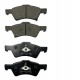 PASTILLAS DELANTERAS GRAND CARAVAN (01-07) / TOWN COUNTRY 01-07 / (SEMI-METALICAS) (7733) (AMERICAN BOSTONS)
