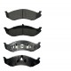 PASTILLAS DELANTERAS JEEP GRAND CHEROKEE 5.2 ZJ LAREDO-LIMITED/ WAGONEER 4.0/ WRANGLER XJ 4.0 /CARNIVAL 98-03 (AMERICAN BOSTON)