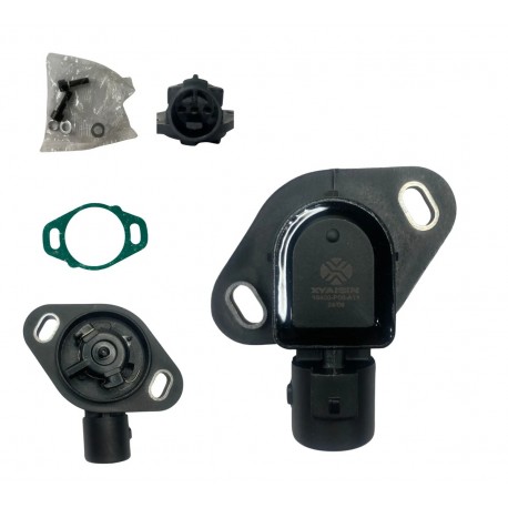 SENSOR VALVULA TPS CIVIC 1.6 92-00/CR-V/ACCORD F /PRELUDE/INTEGRA (GIRA A LA IZQUIERDA) (CONECTOR 3 PINES Y 3 GUIAS DE PLASTICO)