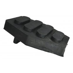 GOMA PEDAL FRENO Y CLUTCH TWINGO (JGS)